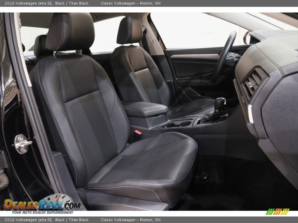 2019 Volkswagen Jetta SE Black / Titan Black Photo #13