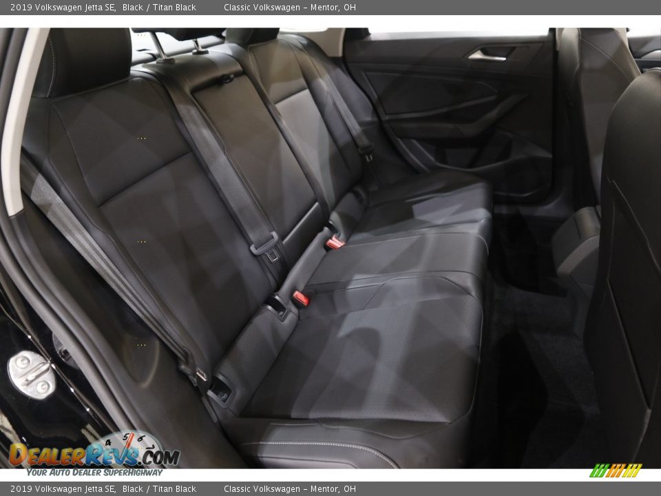 2019 Volkswagen Jetta SE Black / Titan Black Photo #14
