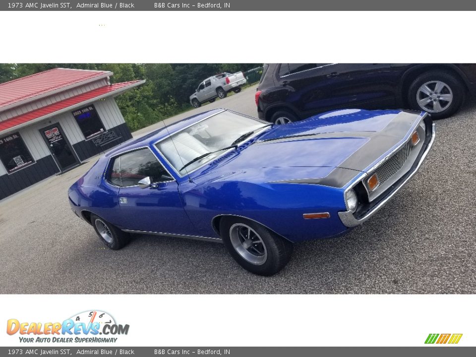 1973 AMC Javelin SST Admiral Blue / Black Photo #28