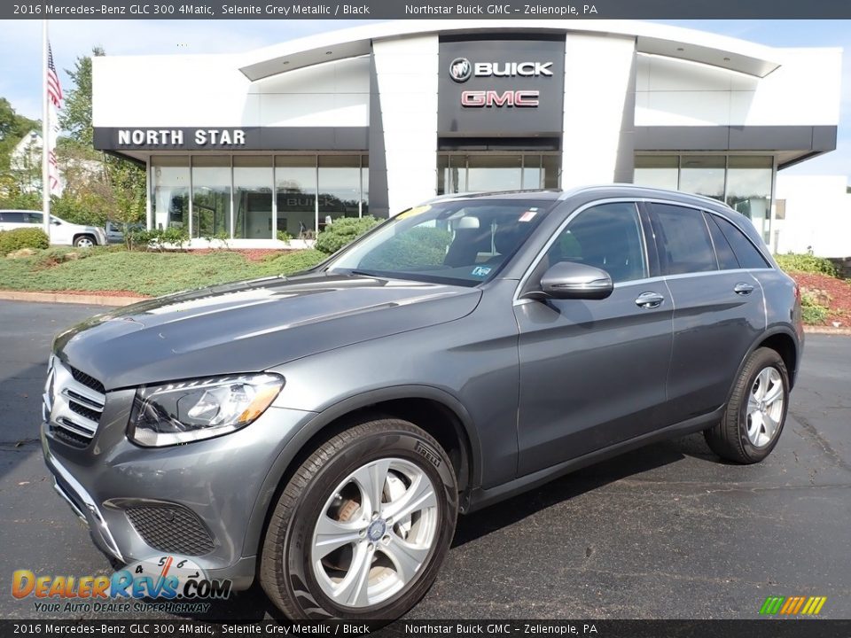 2016 Mercedes-Benz GLC 300 4Matic Selenite Grey Metallic / Black Photo #1