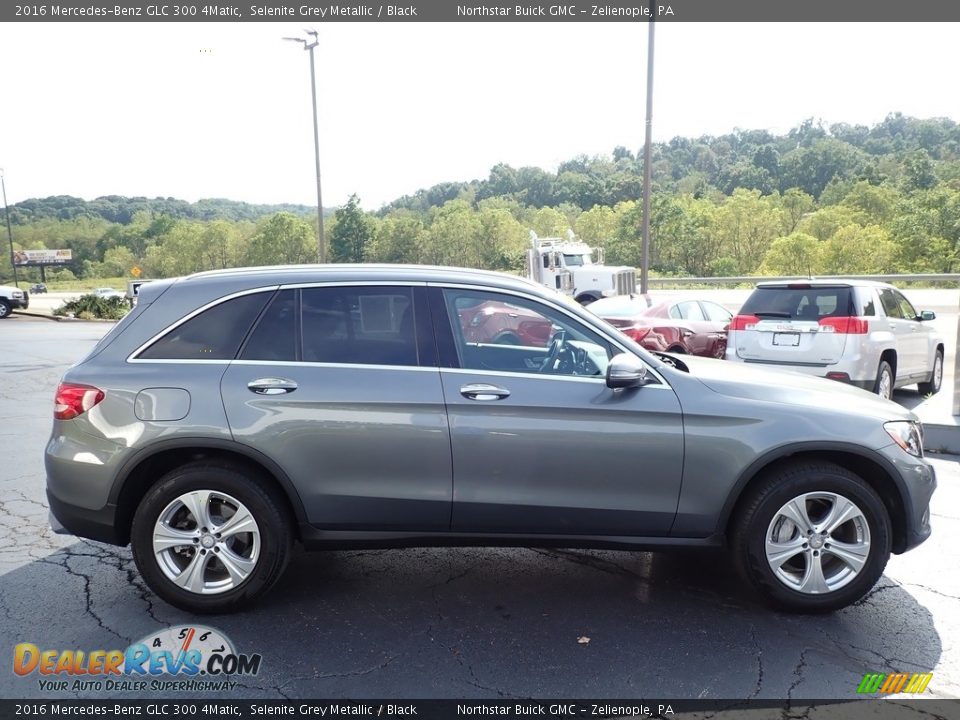 2016 Mercedes-Benz GLC 300 4Matic Selenite Grey Metallic / Black Photo #5