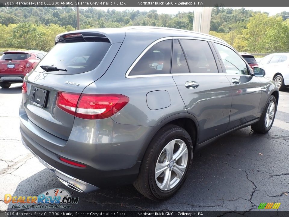 2016 Mercedes-Benz GLC 300 4Matic Selenite Grey Metallic / Black Photo #9