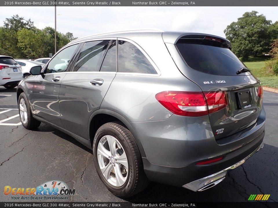 2016 Mercedes-Benz GLC 300 4Matic Selenite Grey Metallic / Black Photo #13