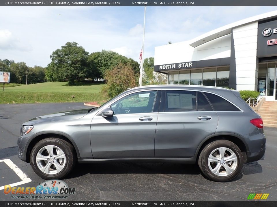 2016 Mercedes-Benz GLC 300 4Matic Selenite Grey Metallic / Black Photo #14