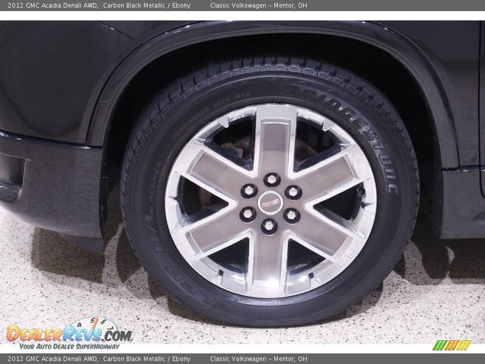 2012 GMC Acadia Denali AWD Carbon Black Metallic / Ebony Photo #21
