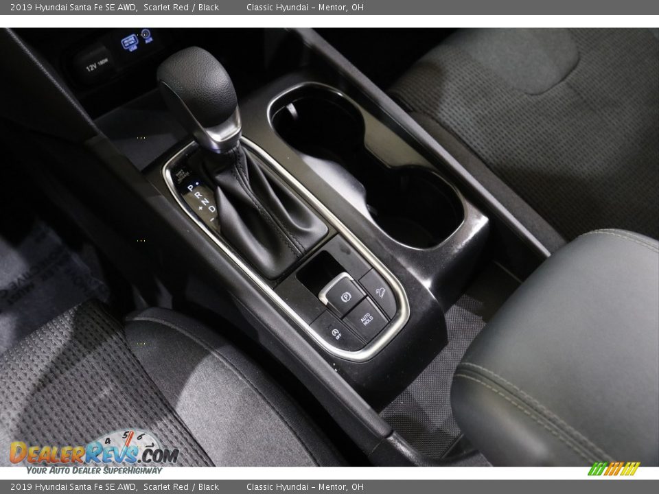 2019 Hyundai Santa Fe SE AWD Scarlet Red / Black Photo #13