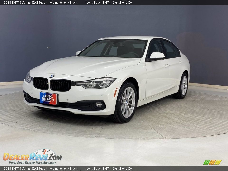 2018 BMW 3 Series 320i Sedan Alpine White / Black Photo #3