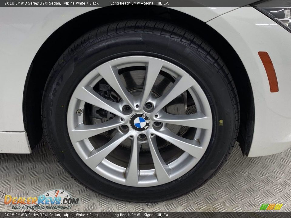 2018 BMW 3 Series 320i Sedan Alpine White / Black Photo #5