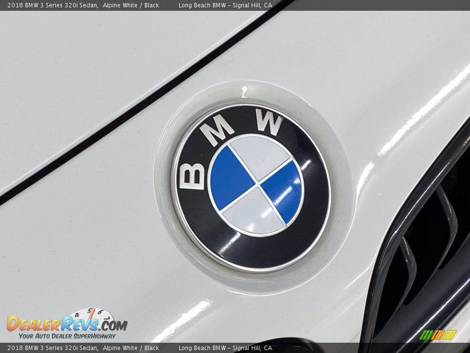 2018 BMW 3 Series 320i Sedan Alpine White / Black Photo #7