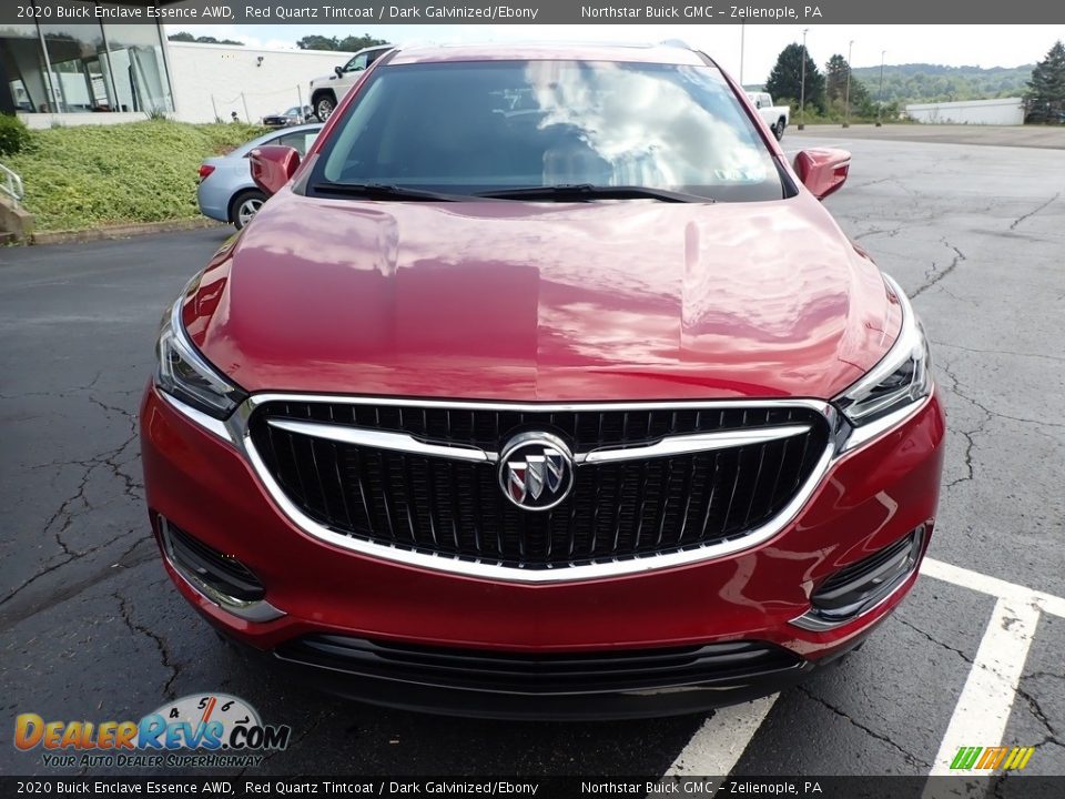 2020 Buick Enclave Essence AWD Red Quartz Tintcoat / Dark Galvinized/Ebony Photo #3