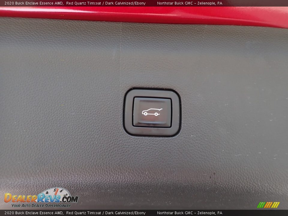 2020 Buick Enclave Essence AWD Red Quartz Tintcoat / Dark Galvinized/Ebony Photo #12