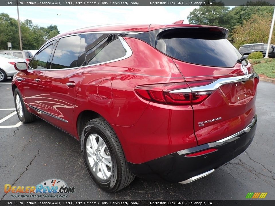 2020 Buick Enclave Essence AWD Red Quartz Tintcoat / Dark Galvinized/Ebony Photo #13