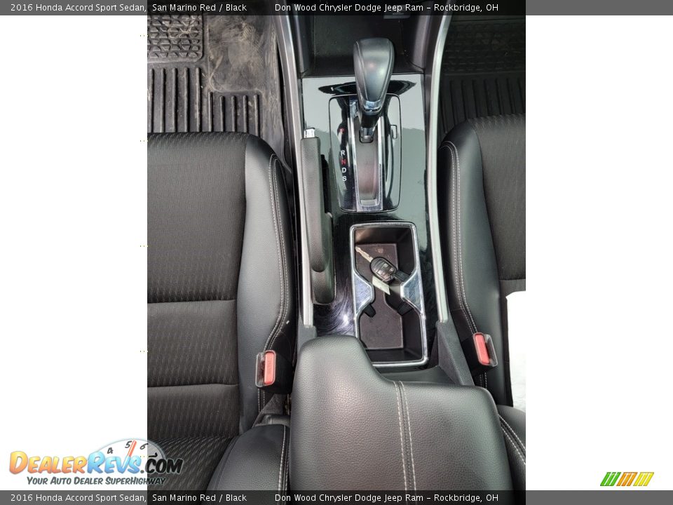 2016 Honda Accord Sport Sedan San Marino Red / Black Photo #23