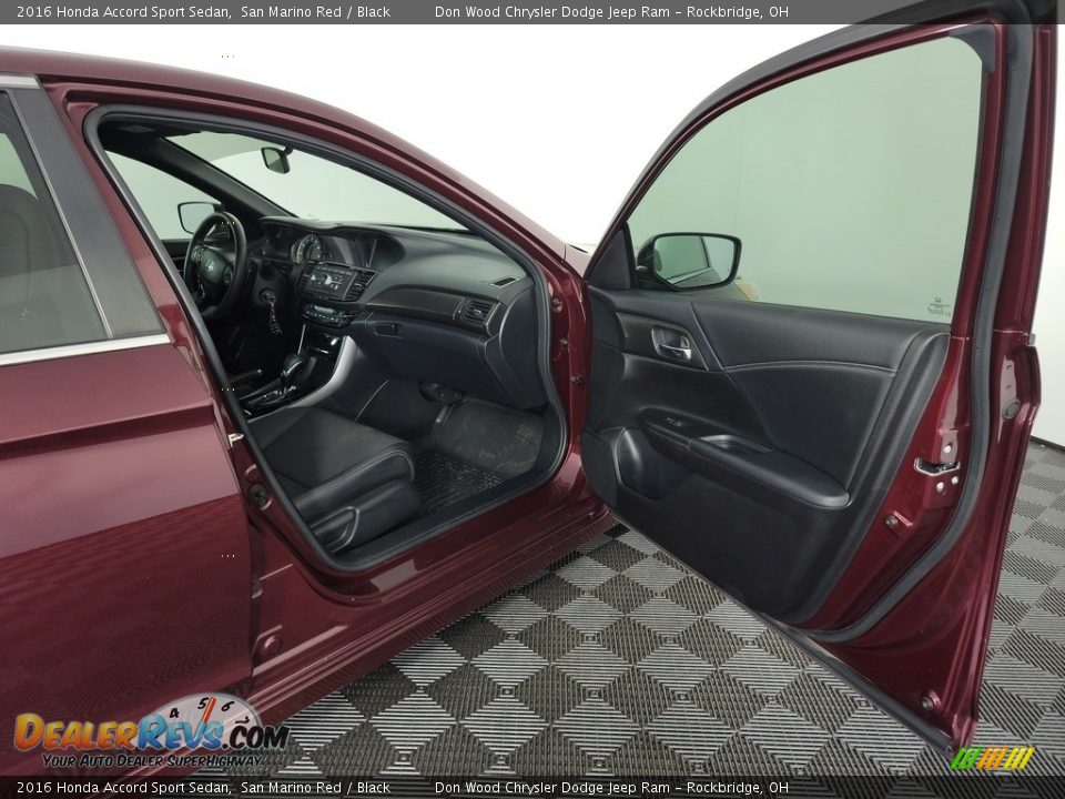 2016 Honda Accord Sport Sedan San Marino Red / Black Photo #27