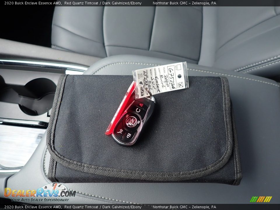 2020 Buick Enclave Essence AWD Red Quartz Tintcoat / Dark Galvinized/Ebony Photo #29