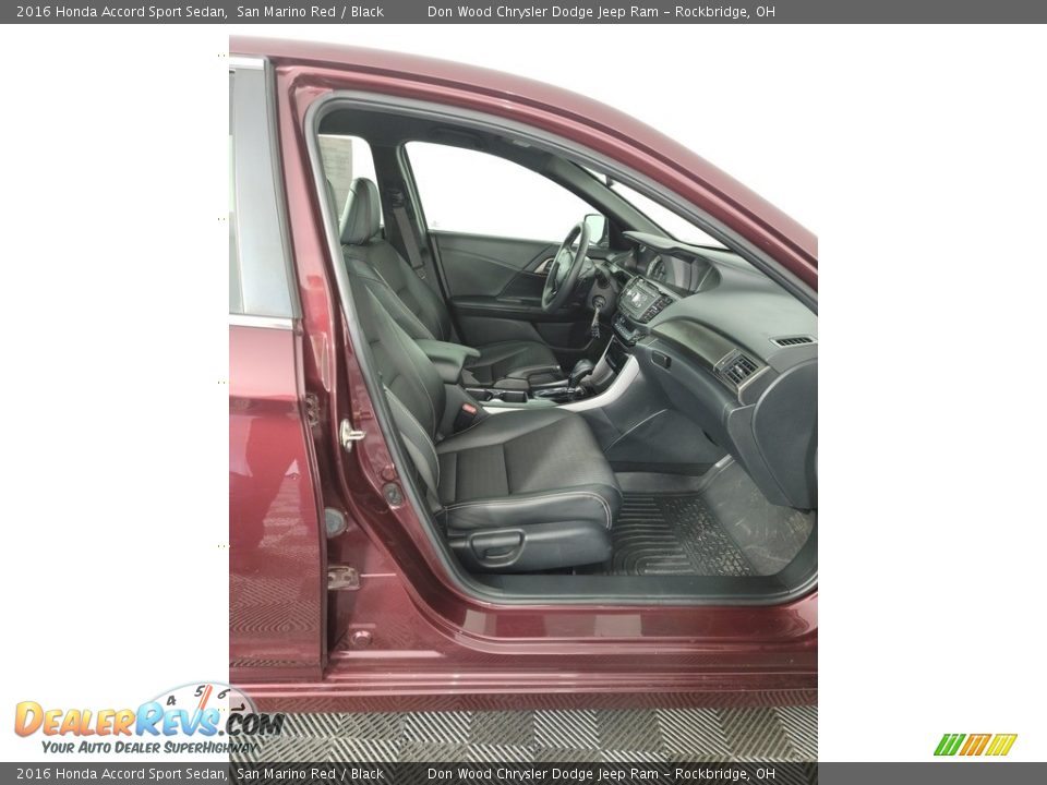 2016 Honda Accord Sport Sedan San Marino Red / Black Photo #29