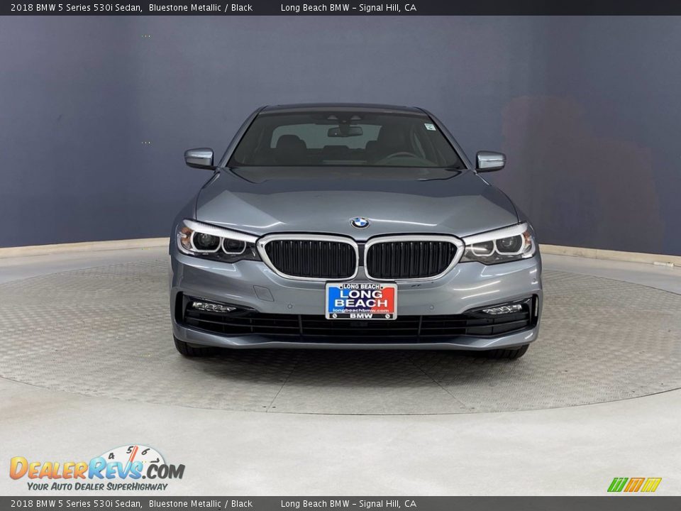 2018 BMW 5 Series 530i Sedan Bluestone Metallic / Black Photo #2