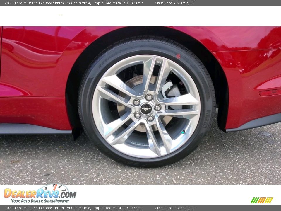 2021 Ford Mustang EcoBoost Premium Convertible Wheel Photo #23
