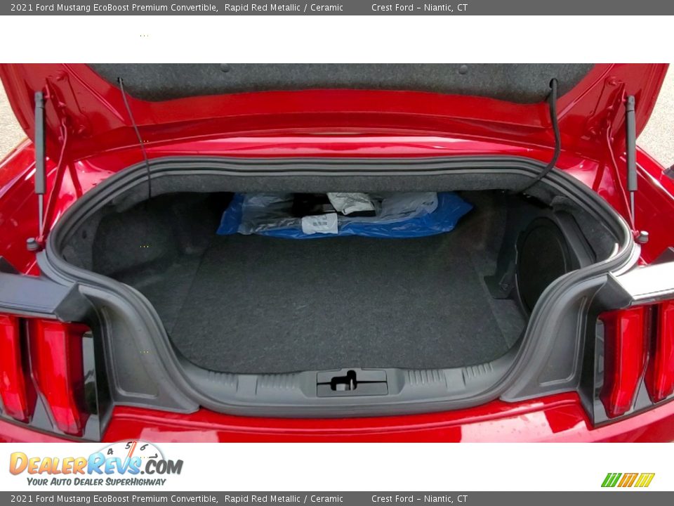 2021 Ford Mustang EcoBoost Premium Convertible Trunk Photo #24