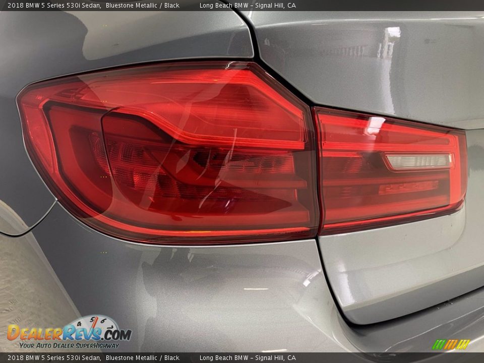 2018 BMW 5 Series 530i Sedan Bluestone Metallic / Black Photo #9