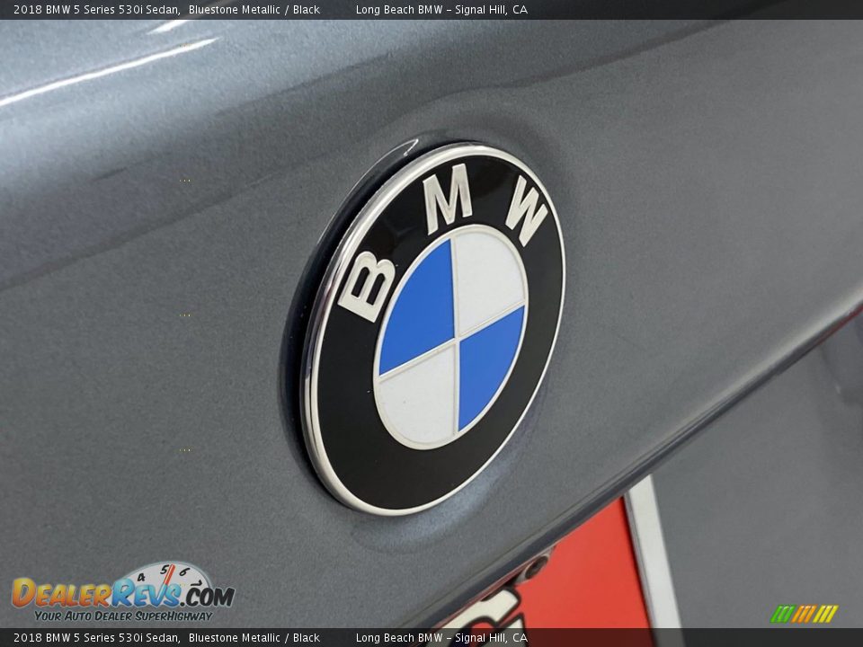 2018 BMW 5 Series 530i Sedan Bluestone Metallic / Black Photo #10