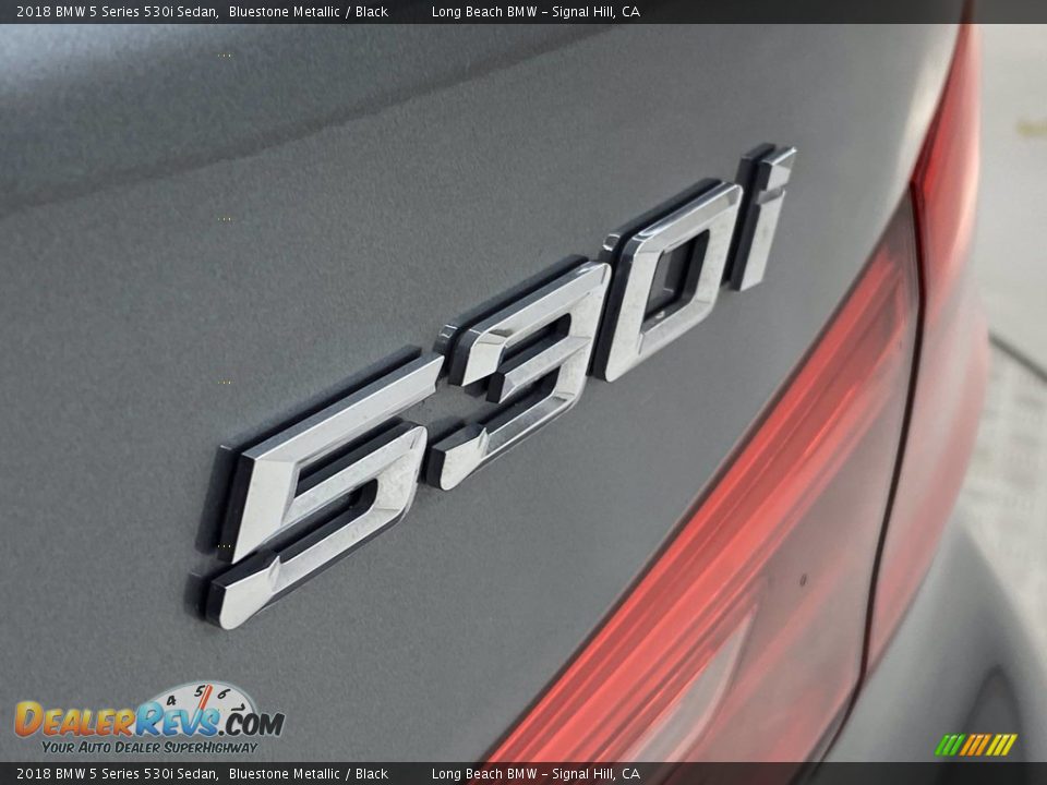 2018 BMW 5 Series 530i Sedan Bluestone Metallic / Black Photo #11