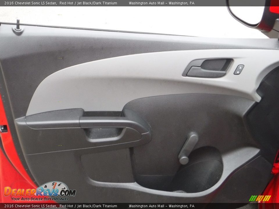 Door Panel of 2016 Chevrolet Sonic LS Sedan Photo #11