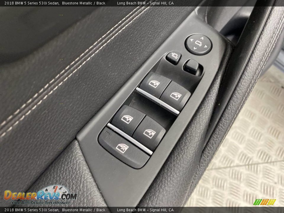 2018 BMW 5 Series 530i Sedan Bluestone Metallic / Black Photo #14