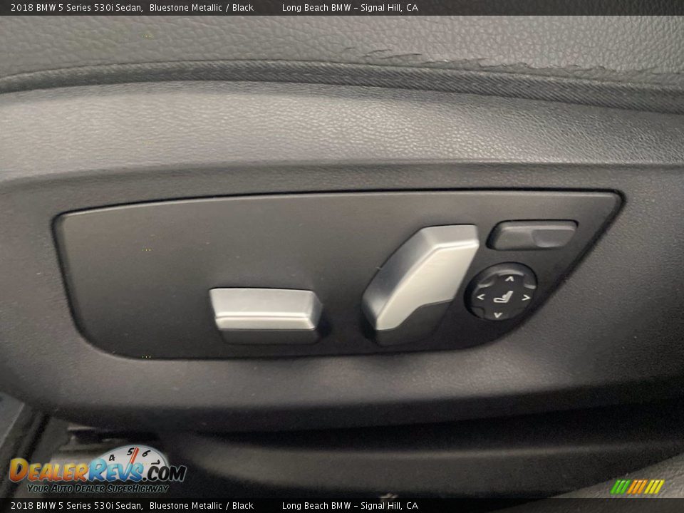 2018 BMW 5 Series 530i Sedan Bluestone Metallic / Black Photo #15