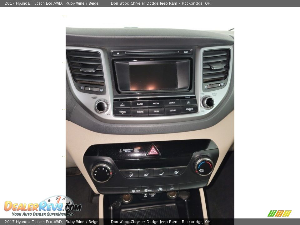 2017 Hyundai Tucson Eco AWD Ruby Wine / Beige Photo #21