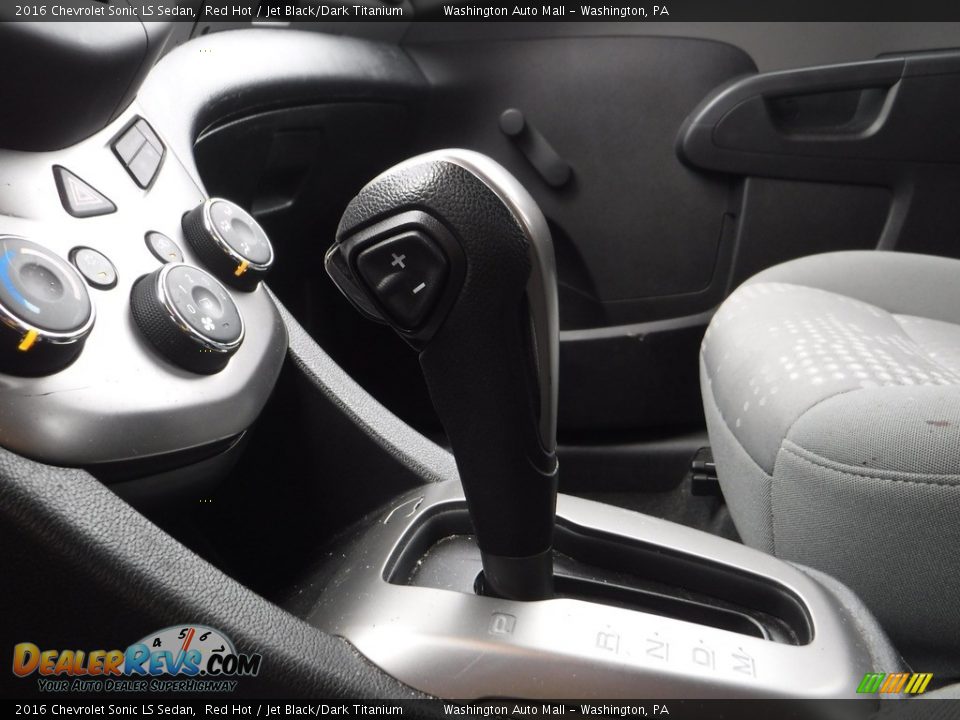 2016 Chevrolet Sonic LS Sedan Shifter Photo #16