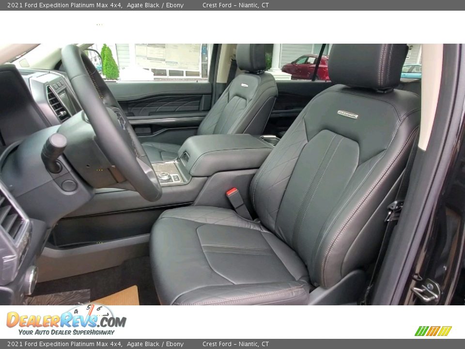 Front Seat of 2021 Ford Expedition Platinum Max 4x4 Photo #11