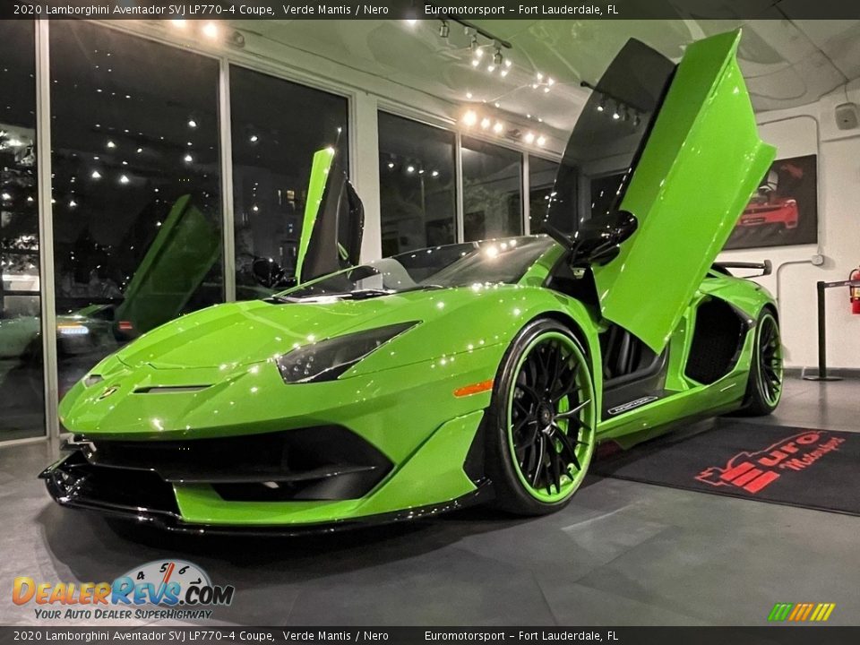 Verde Mantis 2020 Lamborghini Aventador SVJ LP770-4 Coupe Photo #12