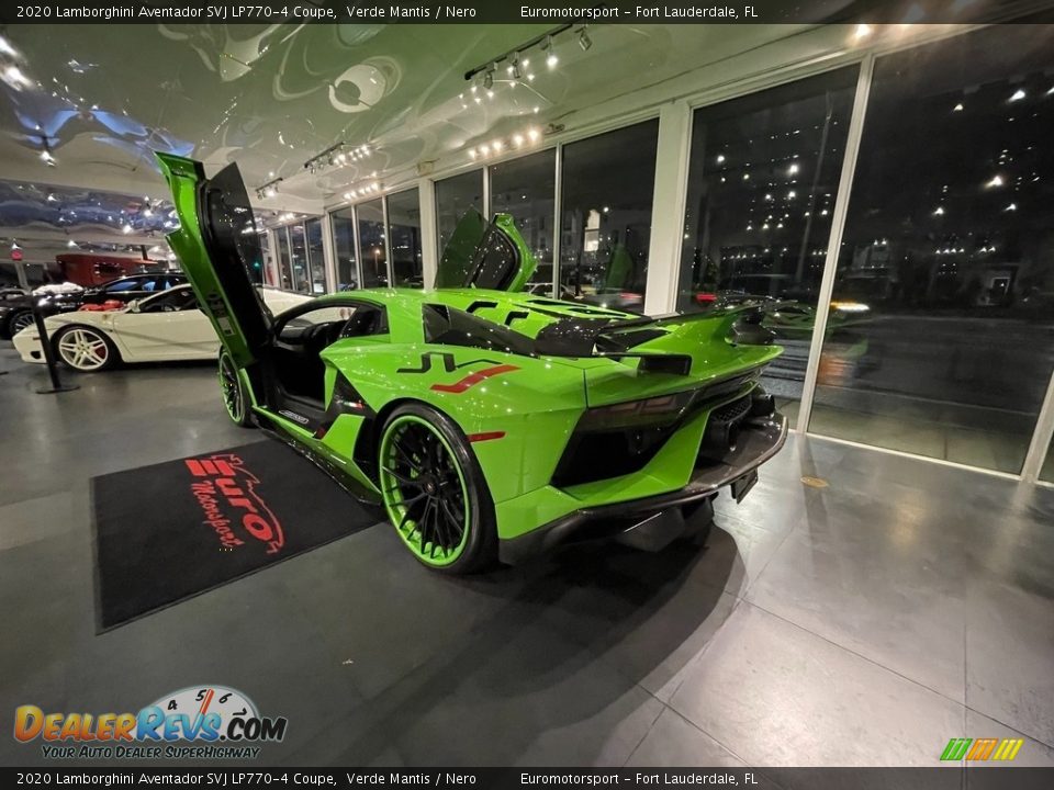 2020 Lamborghini Aventador SVJ LP770-4 Coupe Verde Mantis / Nero Photo #15