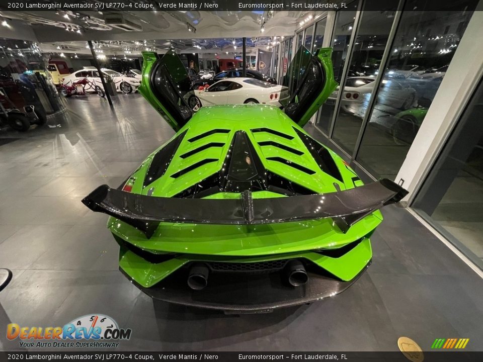 2020 Lamborghini Aventador SVJ LP770-4 Coupe Verde Mantis / Nero Photo #17