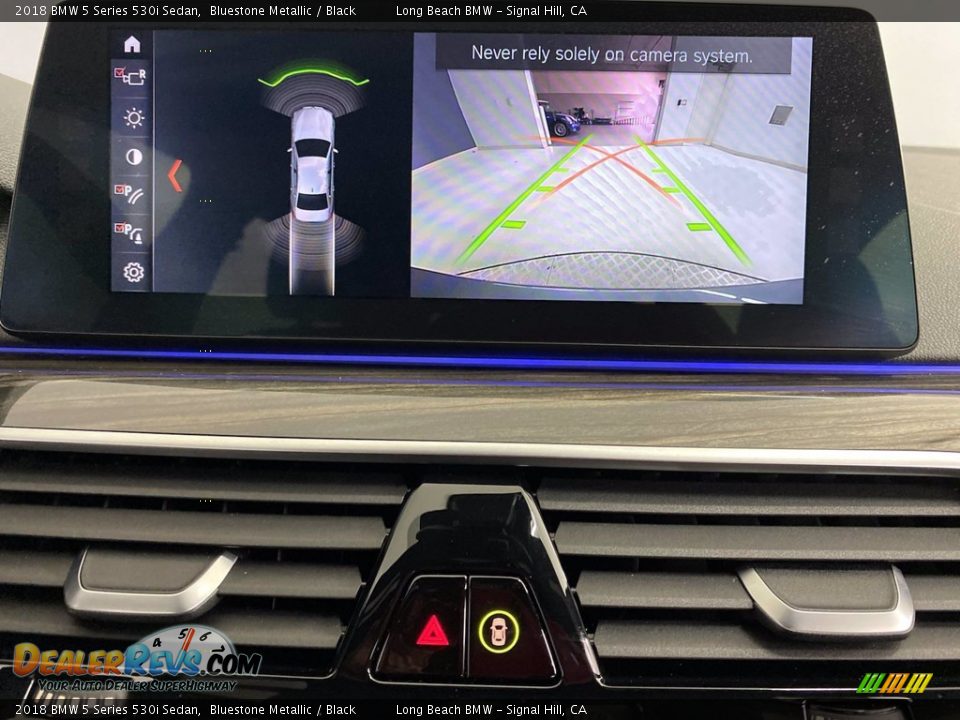 2018 BMW 5 Series 530i Sedan Bluestone Metallic / Black Photo #25