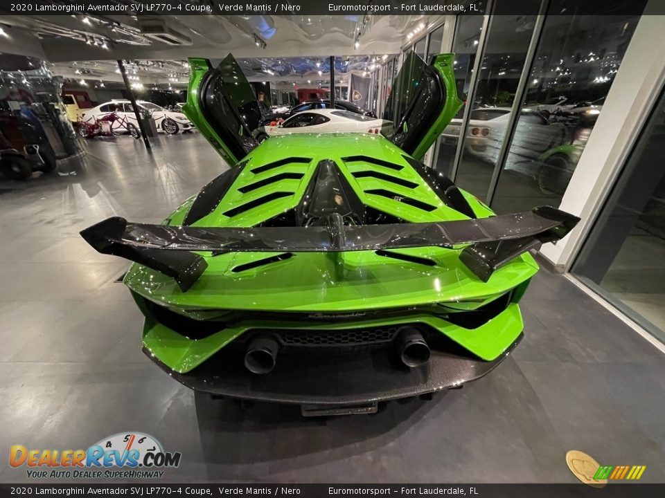 2020 Lamborghini Aventador SVJ LP770-4 Coupe Verde Mantis / Nero Photo #18