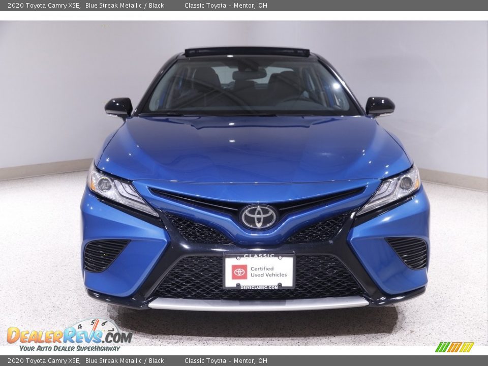 2020 Toyota Camry XSE Blue Streak Metallic / Black Photo #2