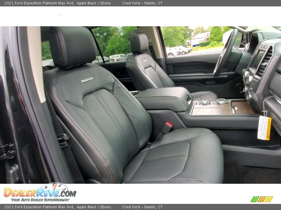 Front Seat of 2021 Ford Expedition Platinum Max 4x4 Photo #27
