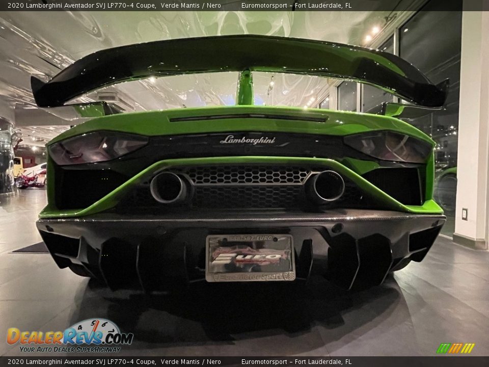 2020 Lamborghini Aventador SVJ LP770-4 Coupe Verde Mantis / Nero Photo #29