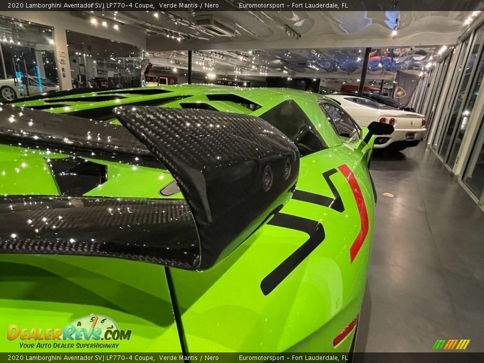 2020 Lamborghini Aventador SVJ LP770-4 Coupe Verde Mantis / Nero Photo #30