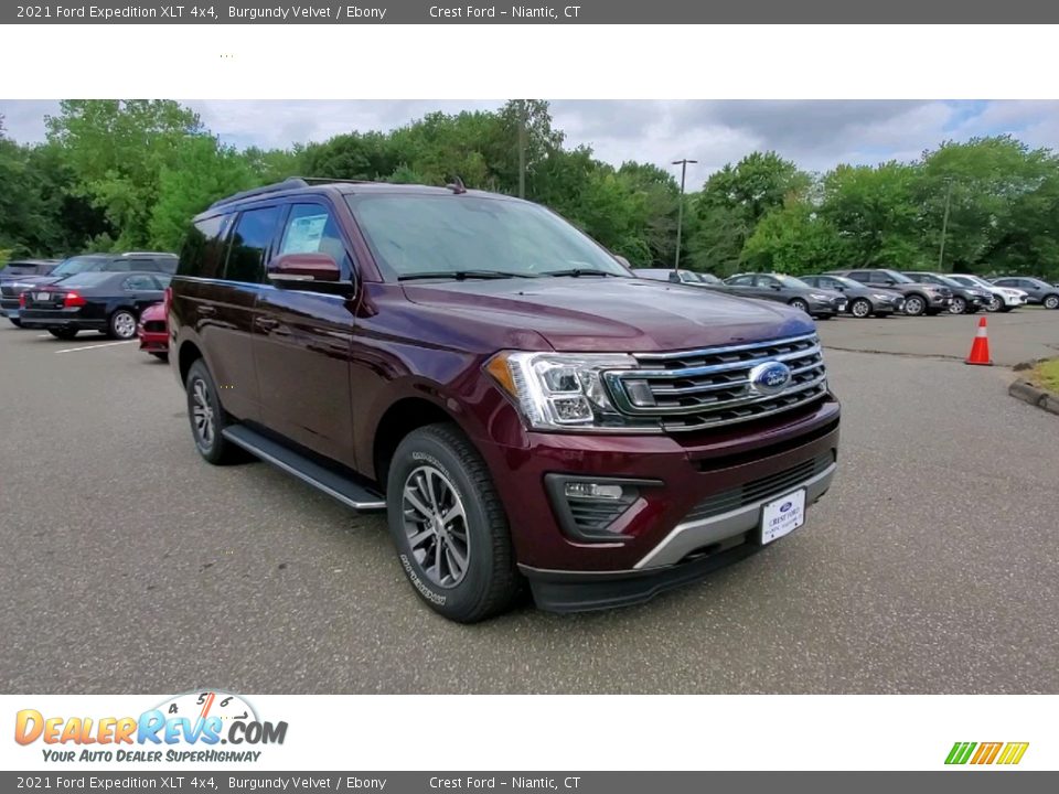 2021 Ford Expedition XLT 4x4 Burgundy Velvet / Ebony Photo #1