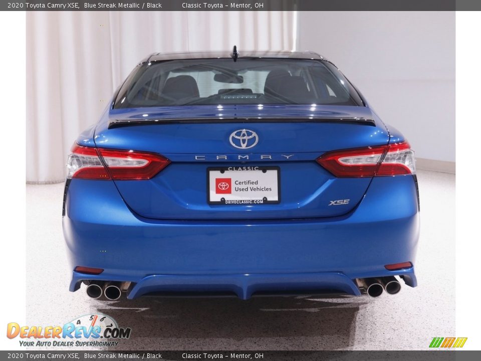 2020 Toyota Camry XSE Blue Streak Metallic / Black Photo #17