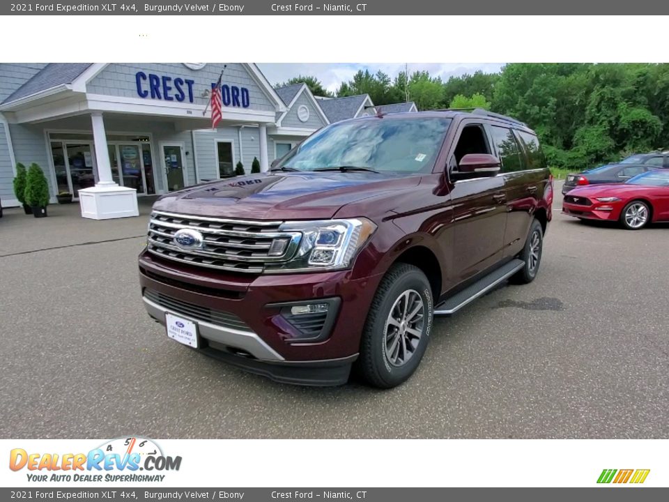 2021 Ford Expedition XLT 4x4 Burgundy Velvet / Ebony Photo #3