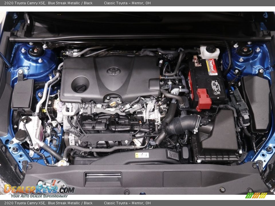 2020 Toyota Camry XSE Blue Streak Metallic / Black Photo #18
