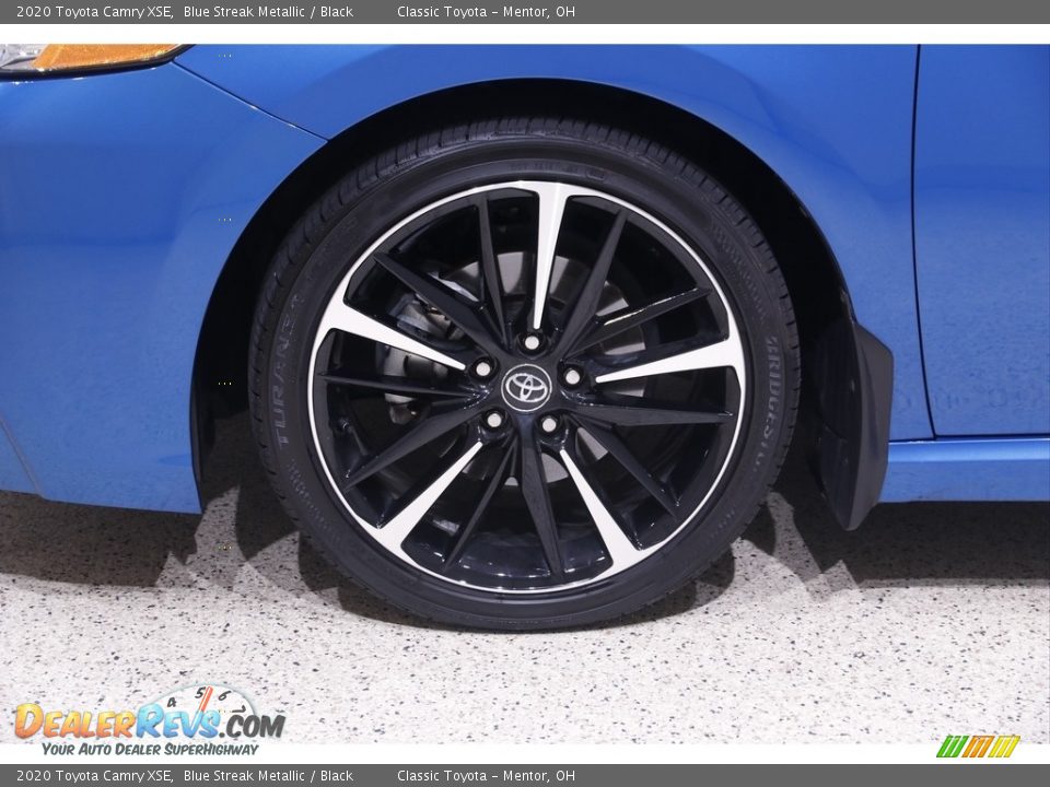 2020 Toyota Camry XSE Blue Streak Metallic / Black Photo #19