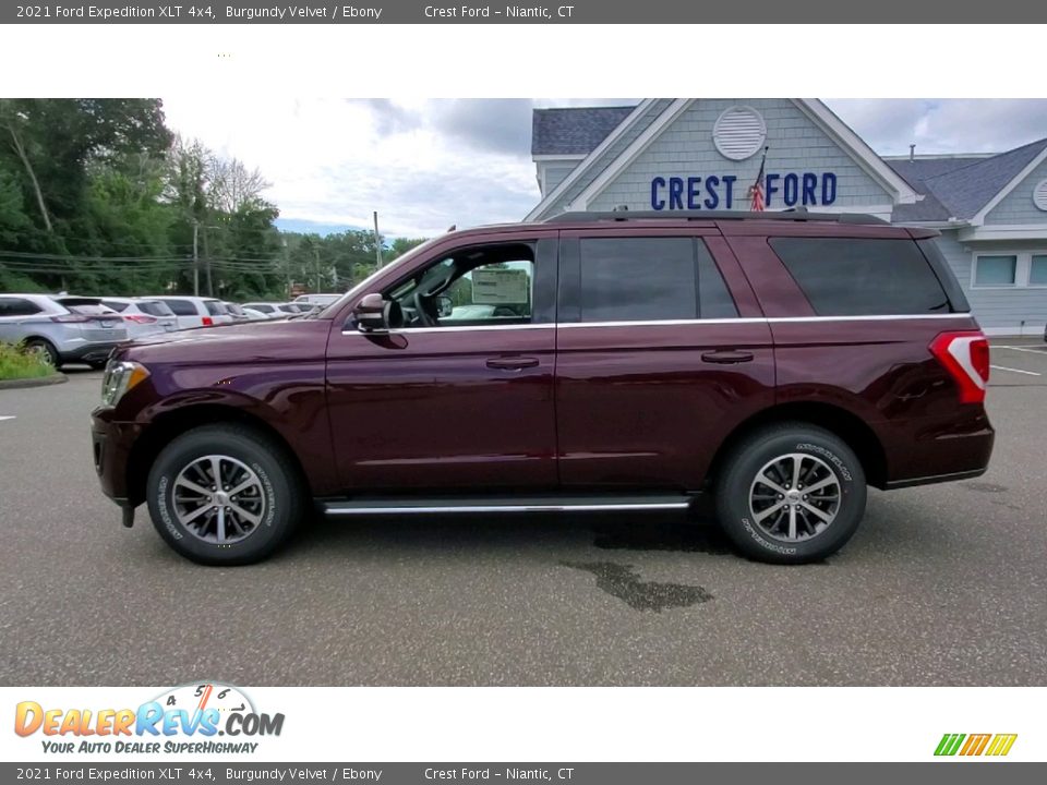 2021 Ford Expedition XLT 4x4 Burgundy Velvet / Ebony Photo #4