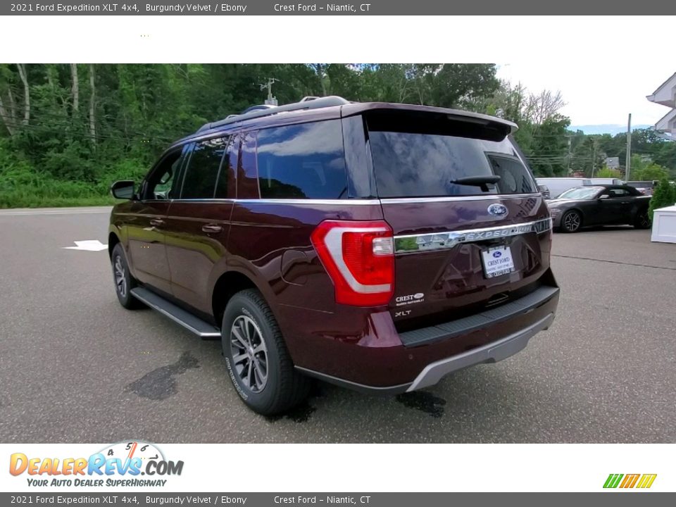 2021 Ford Expedition XLT 4x4 Burgundy Velvet / Ebony Photo #5