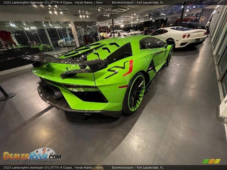 2020 Lamborghini Aventador SVJ LP770-4 Coupe Verde Mantis / Nero Photo #33