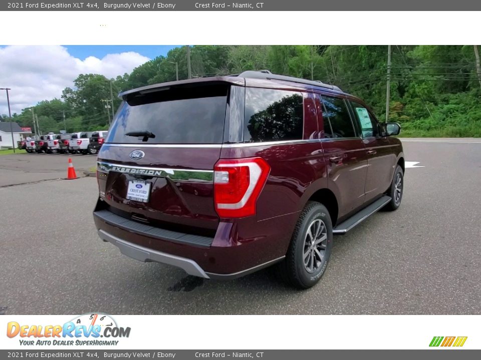 2021 Ford Expedition XLT 4x4 Burgundy Velvet / Ebony Photo #7